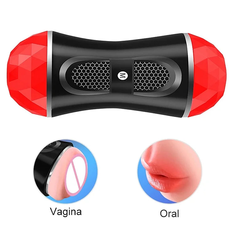 Aircraft Cup Men's Manual Double Headed Masturbation