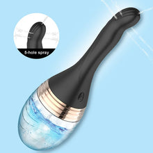 Load image into Gallery viewer, Electric Water Jet Vibration Enema Anal Cleaner Adult Sex Product