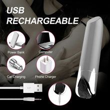 Load image into Gallery viewer, Rechargeable Strong Shock Lipstick Bullet Female Sex Egg Jumping Mini AV Vibrator Adult Products