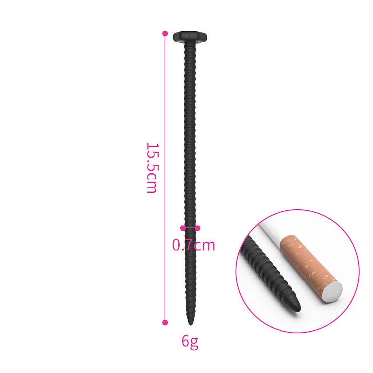 Silicone Nail Urethral Catheter Male Stick Masturbator