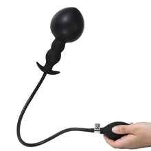 Load image into Gallery viewer, Expandable Silicone Inflated Super Big Anal Butt Plug Prostate Massager