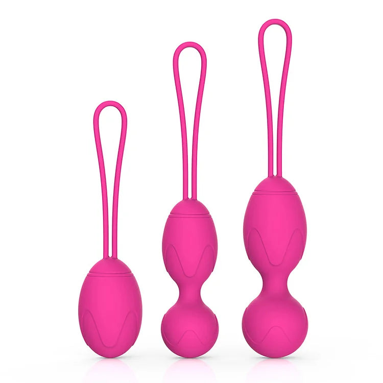 Vaginal Dumbbell Different Weight Silicone Kegel Balls Vibrator Female Masturbation