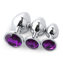 Load image into Gallery viewer, Adult Sex Toy Gem Anal Plug Set