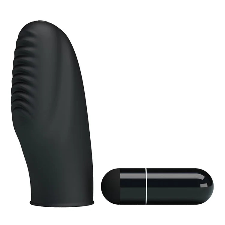 New Product Fingertip Lover Finger Vibration Sleeve Fingertip Lover Silicone Waterproof Mute Adult Sex Products