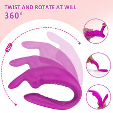 Load image into Gallery viewer, Clitoral G-Spot Rabbit Vibrator - Couple