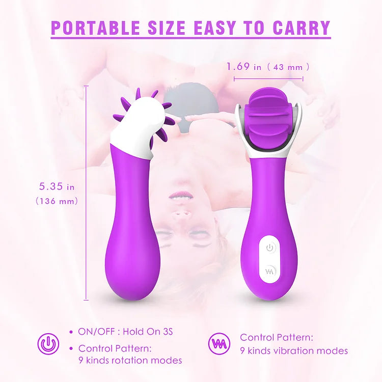 Rotating Licking Clitoris Vibrator G Spot Masturbator Clitoris Stimulation Vibrators