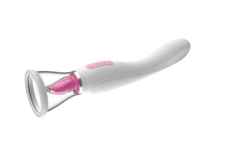 Hard Rock Vibrating Rod Female Masturbator Vibrating Av Bead Rotating Rod Automatic Heating Sucking Tongue Licker Pluggable Device