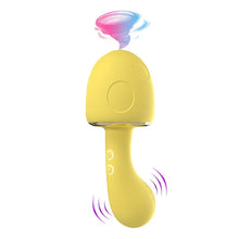 Load image into Gallery viewer, Mushroom Mute Sucking Vibrator Warm Massager Toy Female Masturbator