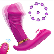 Load image into Gallery viewer, Women&#39;s Wireless Remote Control Wear Rocking Masturbation Vibrator, Couples Share Vibrator, Adult Sex Products