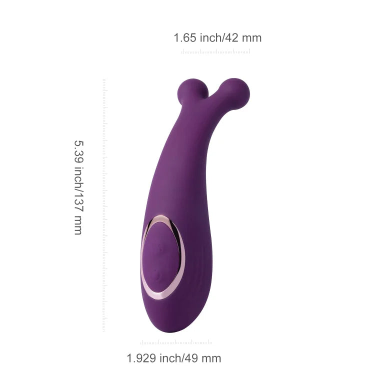 Double Balls Clitoral Vibrator