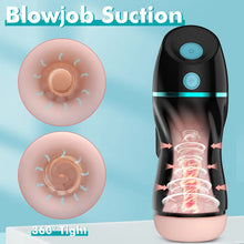 Load image into Gallery viewer, Automatic Sucking Male Masturbators - Upgraded 7 Vibration &amp; Suction Hands Free Pocket Pussy Male Stroker