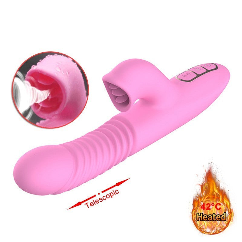 Honey Tongue - Fully Automatic Telescopic Tongue Licking Vibrator