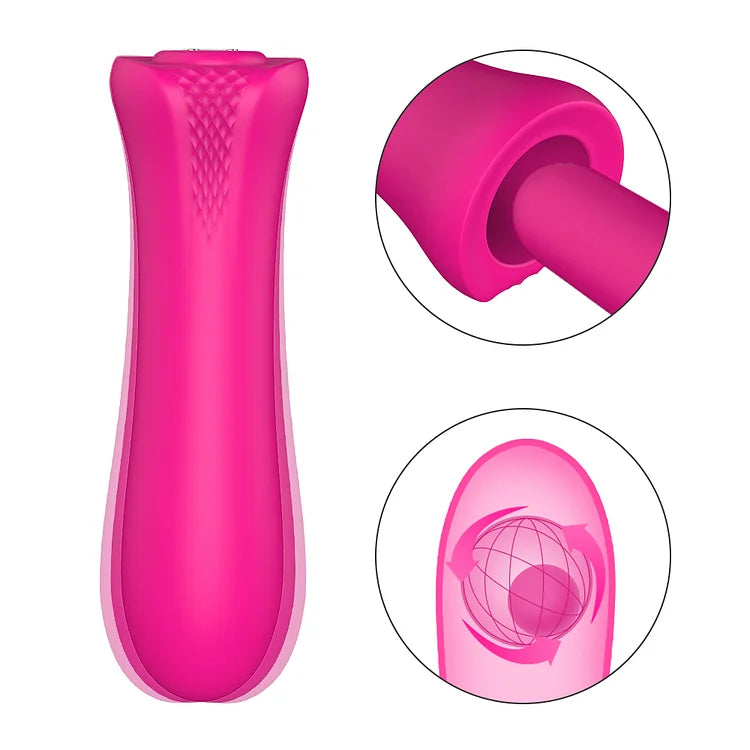 Mini Women's Vibrating Stick Bullet Mini Av Stick Bullet Funny Egg Jumping Massage Stick