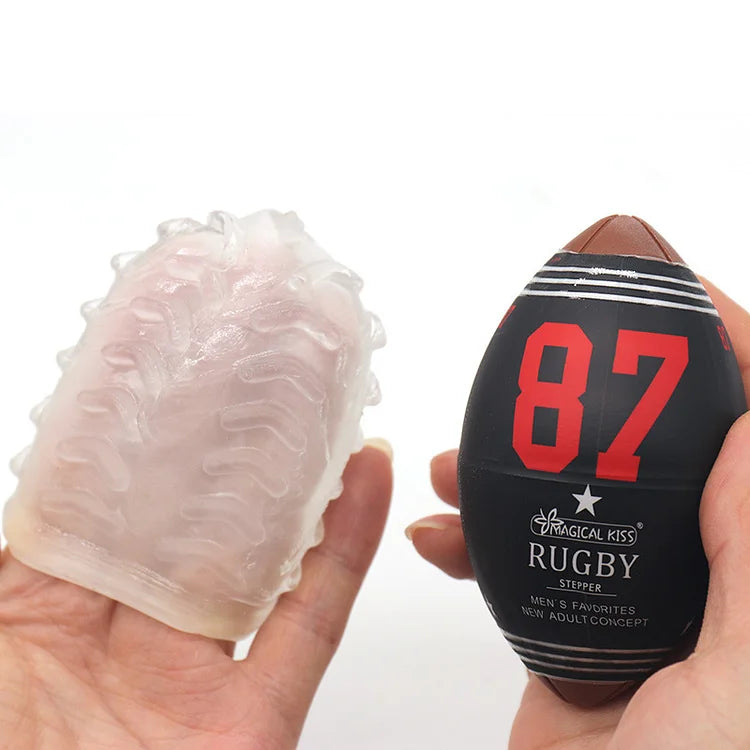 Rugby-shaped Egg Masturbation Egg Men's Portable Mini Aircraft Cup Men's Adult Sex Toys