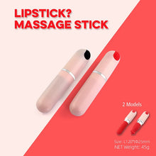 Load image into Gallery viewer, Tongue Lipstick Vibrating Stick Charging Women&#39;s Masturbation Device Carrying G-point Stick