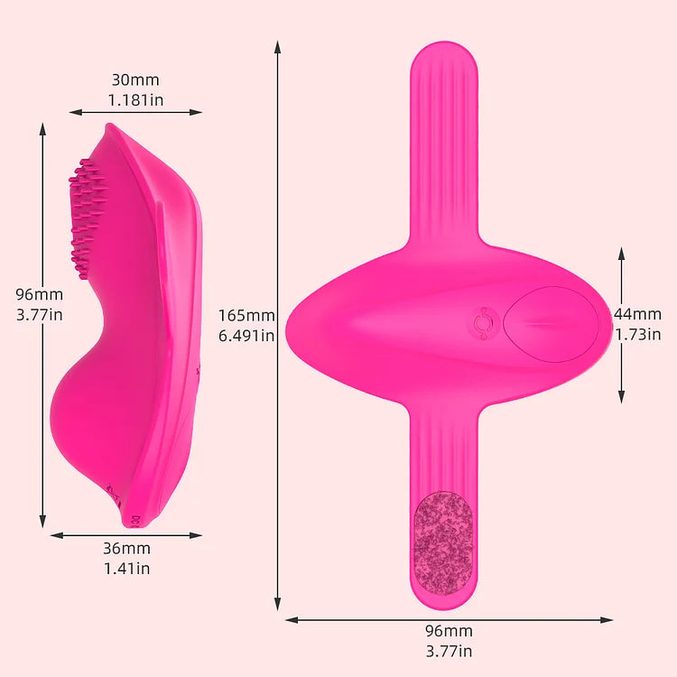 Velcro 3-in-1 Wireless Remote Control Invisible Panty Suction Vibrator