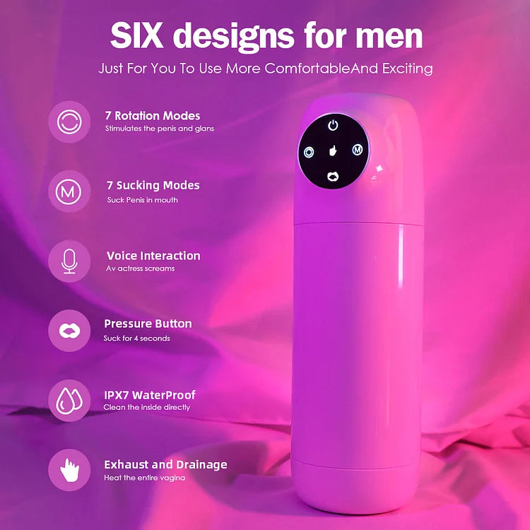 Automatic Rotating Sucking Masturbation Cup For Men Electric Masturbator