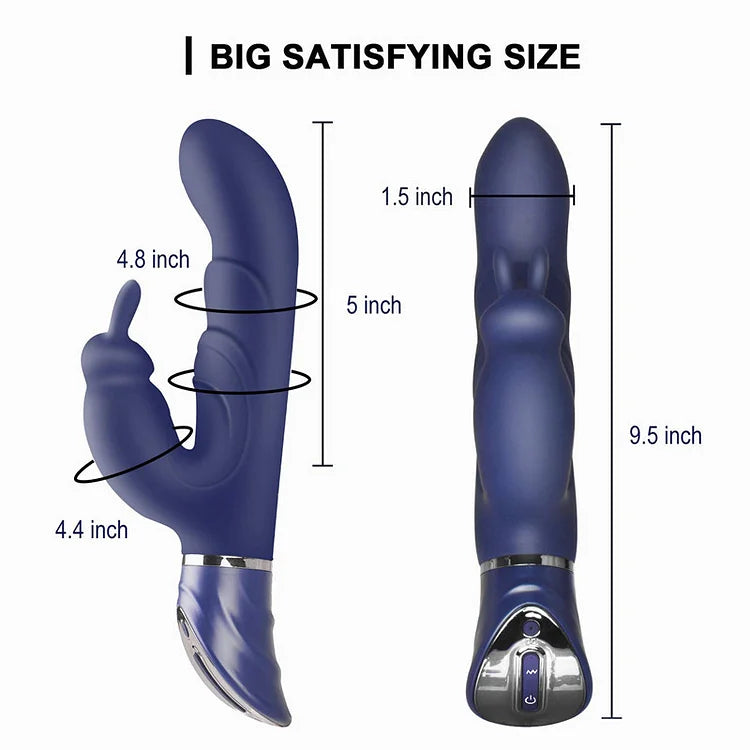 Multi Frequency Vibrator, Female Masturbator, Intelligent Heating, Double Strong Shock Massage Stick, Adult Sex Products Manufacturer