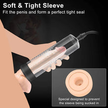 Load image into Gallery viewer, Vacuum Penis Pump Penis Massage &amp; Stimulation Device with Male Stroker