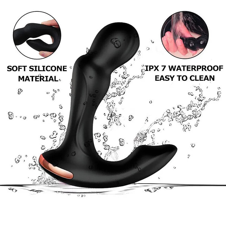 10-Frequency Vibration Prostate Massager Thrusting Anal Vibrator