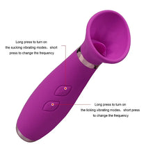 Load image into Gallery viewer, Clitoris Stimulator Sucking Vibrator with 10 Vibration