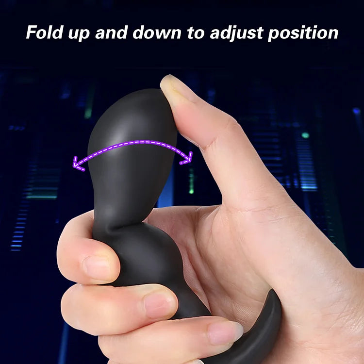 Anal Butt Plug  Vibrator Remote Wireless Dildo Prostate Massager