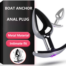 Load image into Gallery viewer, Ship Anchor Metal Anal Plug Female Appliance Backyard Masturbation Alternative Adult Sex Toys