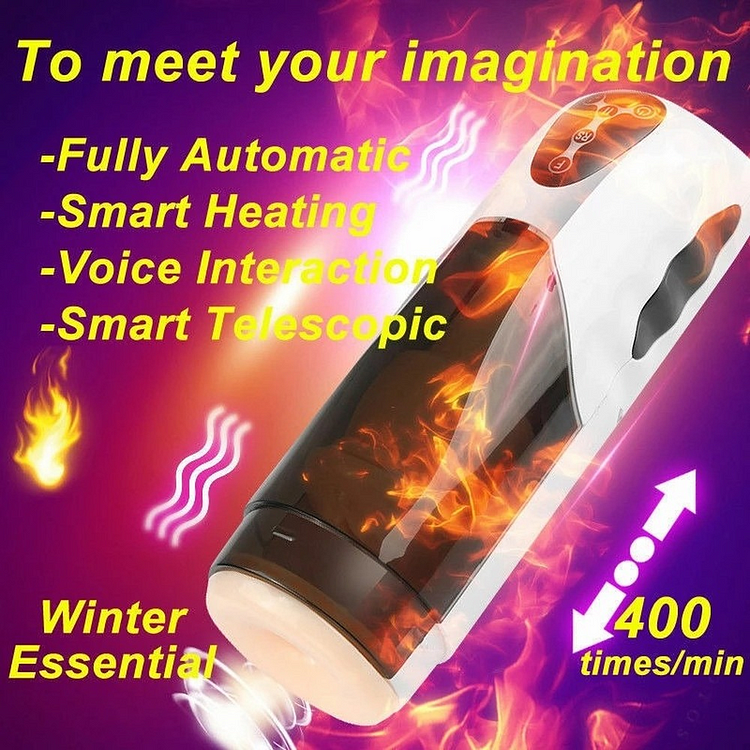 Navigator Aircraft Cup Haoyubai Intelligent Warming Worm Plug Telescopic Plug Interactive Celebrity Bed Masturbation For Men