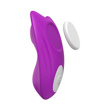 Load image into Gallery viewer, Magnetic Suction Wear Soft Point Invisible Multi Frequency Remote Control Vibration Massage