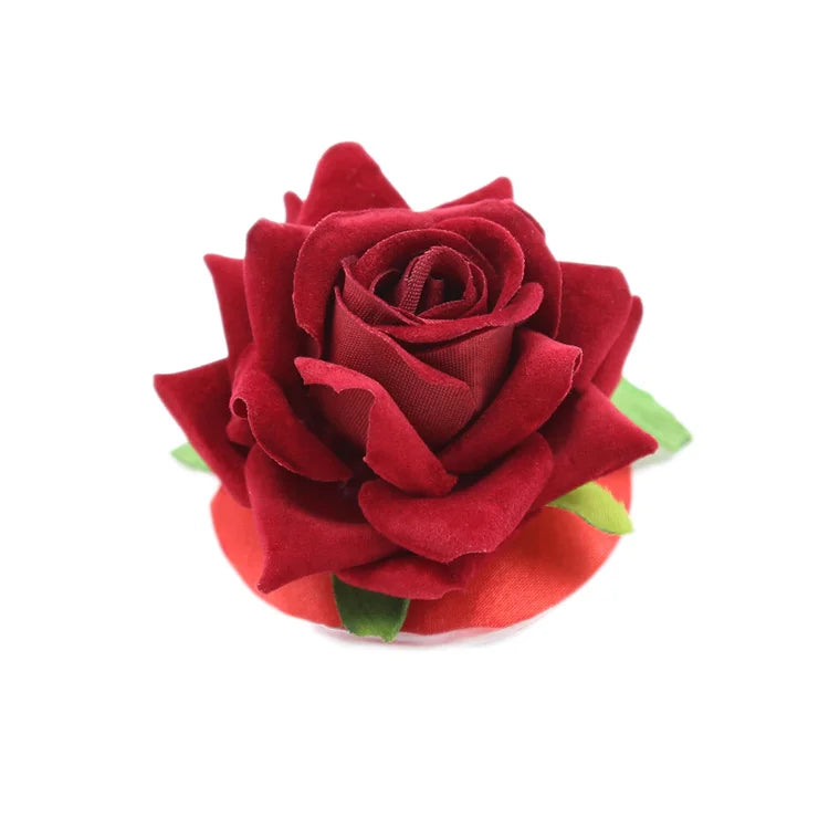 Rose Flower Nipple Clamps Breast Sticker