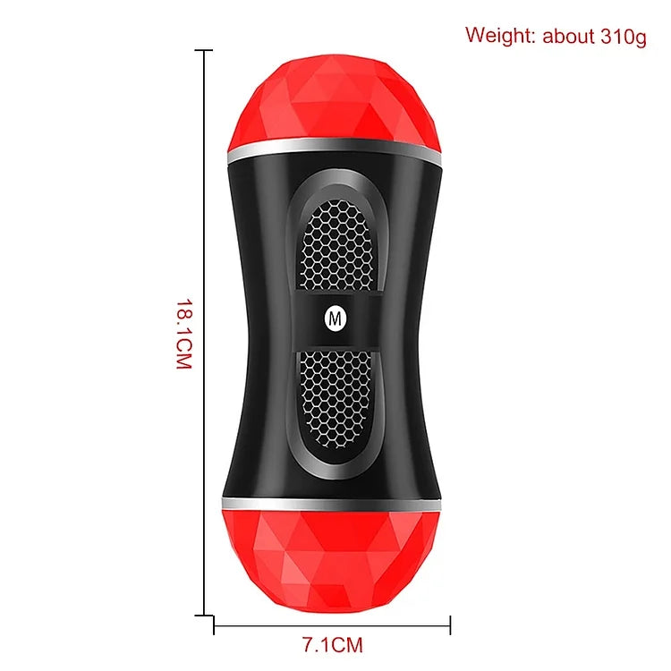 Aircraft Cup Men's Manual Double Headed Masturbation