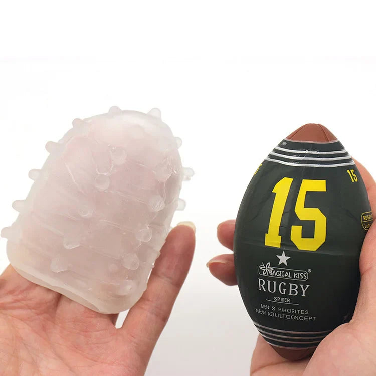 Rugby-shaped Egg Masturbation Egg Men's Portable Mini Aircraft Cup Men's Adult Sex Toys