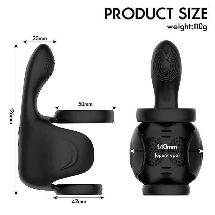 Men's Lock Ring Massager