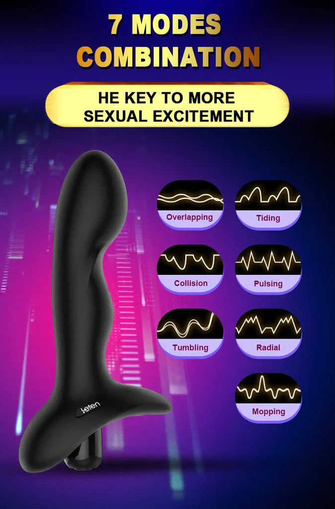 New Raptor Male Massager, Anal Plug Massage Stick, Vibrator, Adult Sex Toy