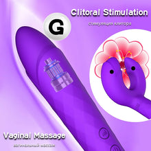 Load image into Gallery viewer, G-spot Rabbit Waterproof Rechargeable Dildo