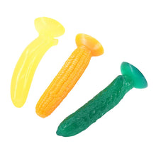 Load image into Gallery viewer, Jelly Penis Realistic Cucumber Banana Corn Dildo Sex Toys With Suction Cup